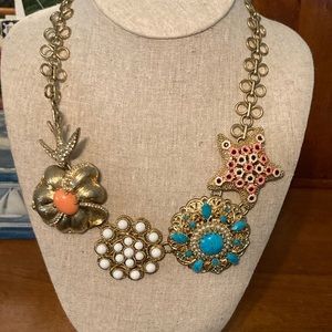 Stella and Dot Birds of Paradise necklace